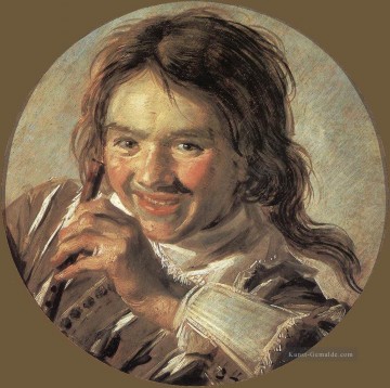  goldenes - jungen die eine Flöte Porträt Niederlande Goldene Zeitalter Frans Hals